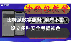 比特派数字服务 用户不错设立多种安全考据神色