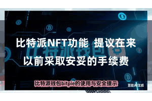比特派NFT功能  提议在来以前采取安妥的手续费