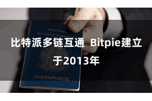 比特派多链互通 Bitpie建立于2013年