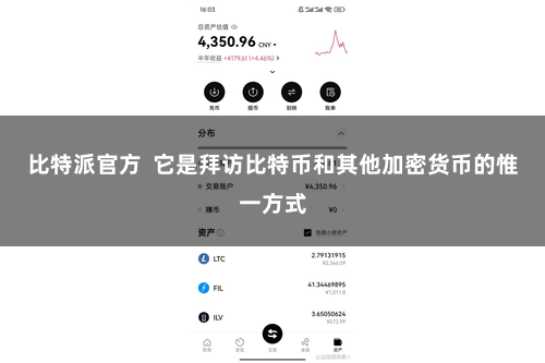 比特派官方  它是拜访比特币和其他加密货币的惟一方式