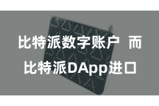 比特派数字账户  而比特派DApp进口