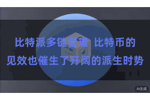 比特派多链管理  比特币的见效也催生了开阔的派生时势